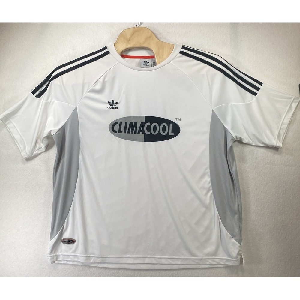 Adidas Men's Climacool Jersey White Gray Size XL KA5488 C118